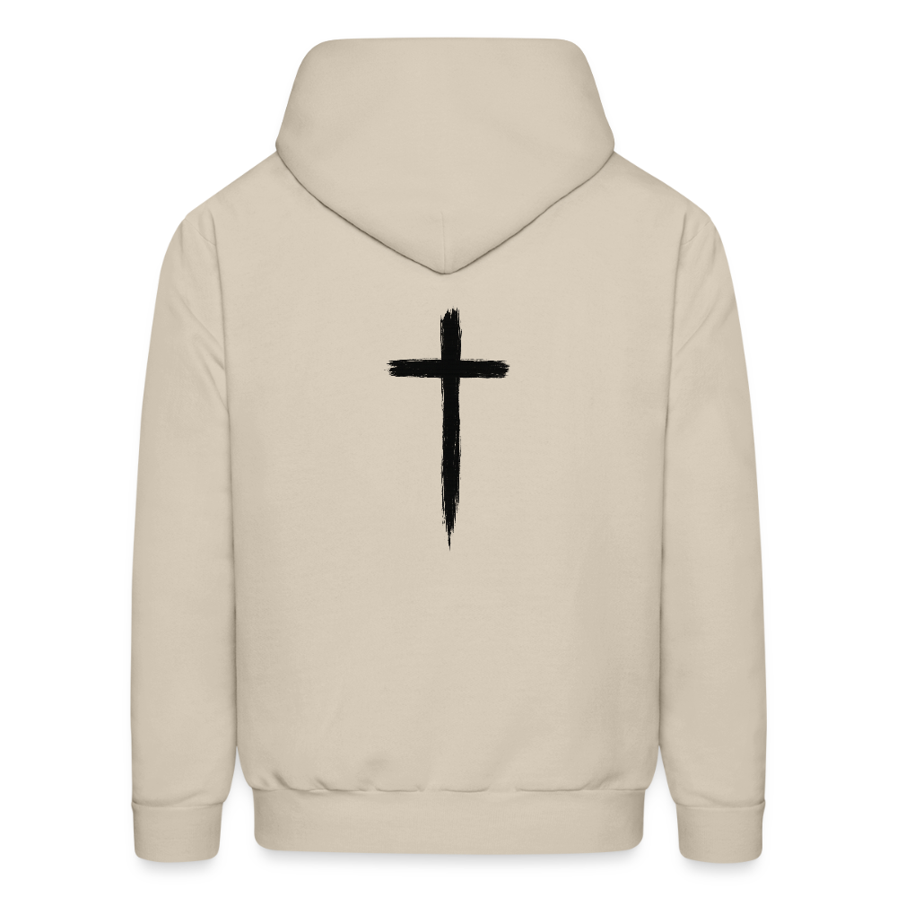 Crucified & Alive - Men's Hoodie - Sand