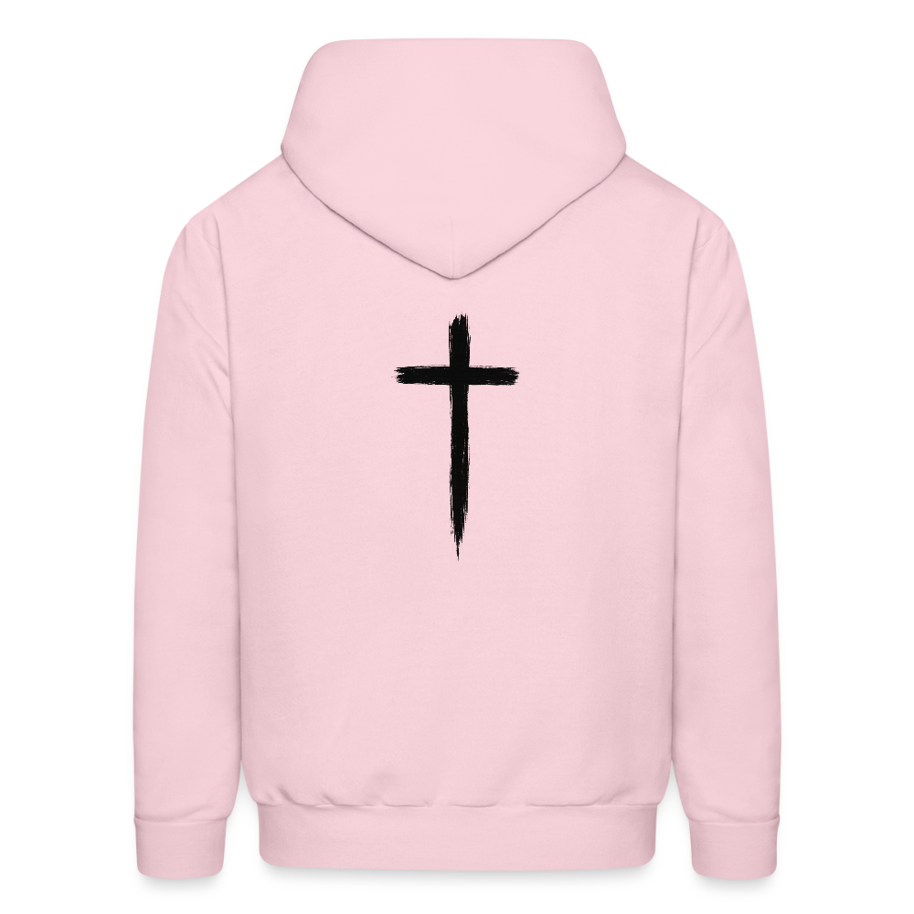 Crucified & Alive - Men's Hoodie - pale pink