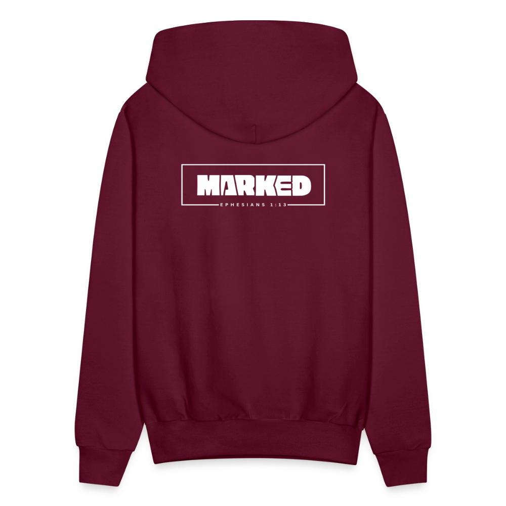 Men's Hoodie - burgundy