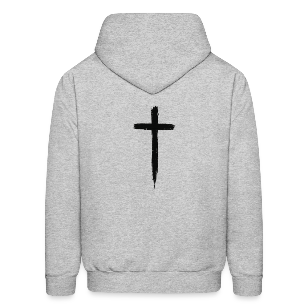 Crucified & Alive - Men's Hoodie - heather gray
