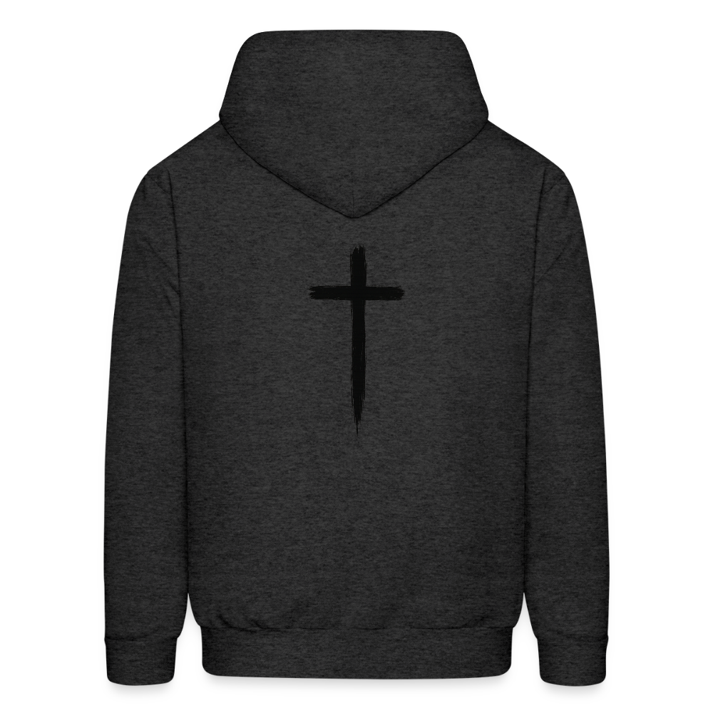 Crucified & Alive - Men's Hoodie - charcoal grey