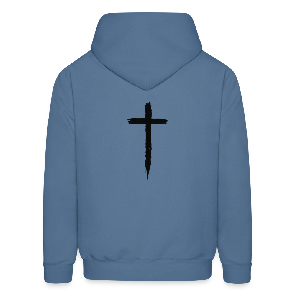 Crucified & Alive - Men's Hoodie - denim blue