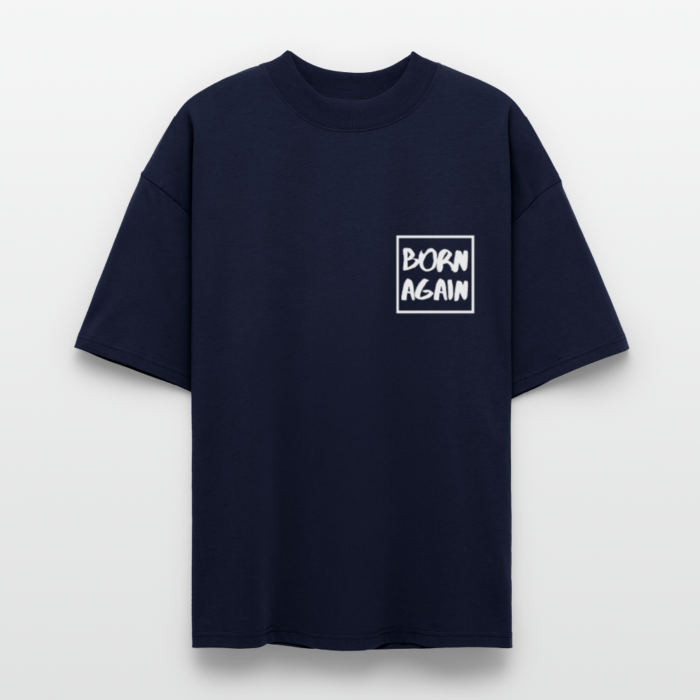 Born Again Oversized Tee - french navy