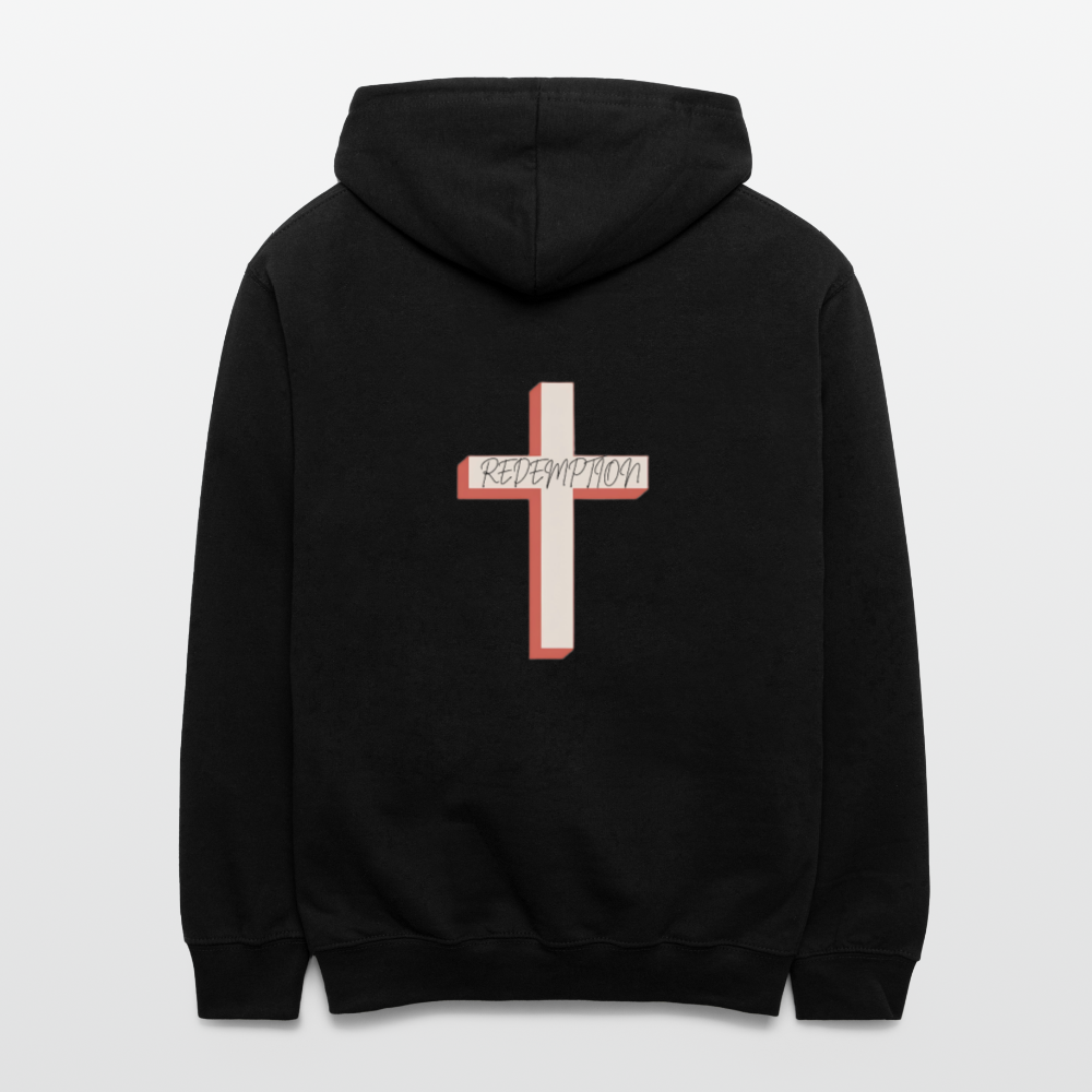 Redemption Contrast Hoodie - black/heather gray