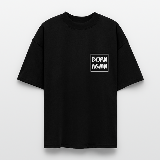 Born Again Oversized Tee - black