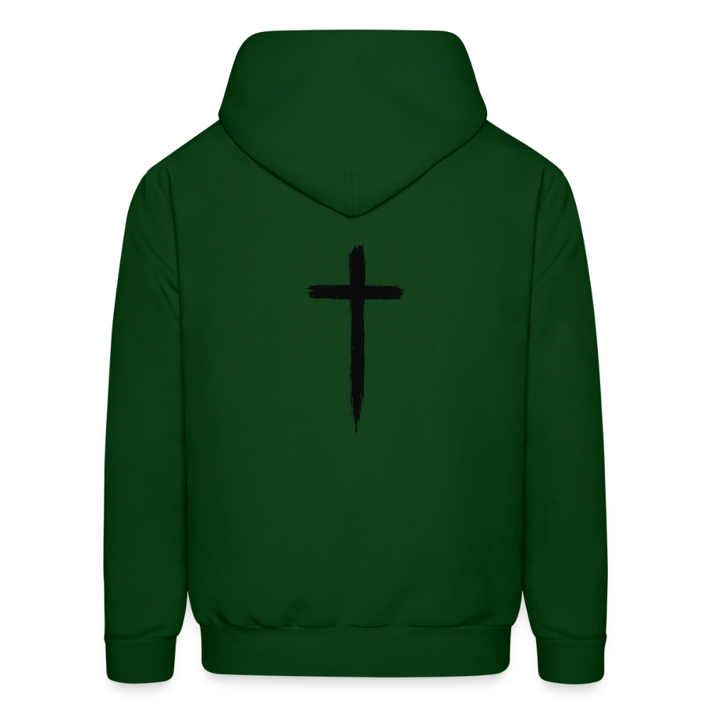 Crucified & Alive - Men's Hoodie - forest green
