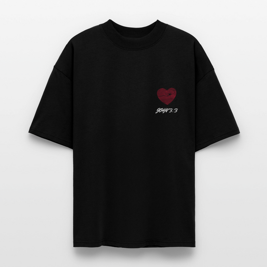 Stanley/Stella Blaster Oversized T-Shirt – John 3:3 Edition - black