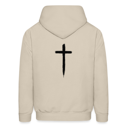 Crucified & Alive - Men's Hoodie - Sand