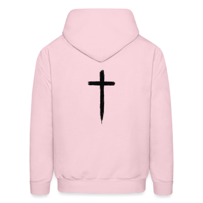 Crucified & Alive - Men's Hoodie - pale pink