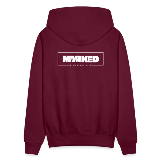 Men's Hoodie - burgundy