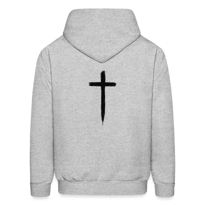 Crucified & Alive - Men's Hoodie - heather gray
