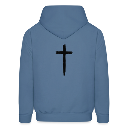 Crucified & Alive - Men's Hoodie - denim blue
