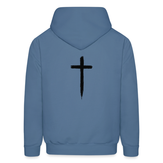 Crucified & Alive - Men's Hoodie - denim blue