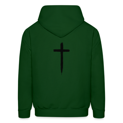 Crucified & Alive - Men's Hoodie - forest green