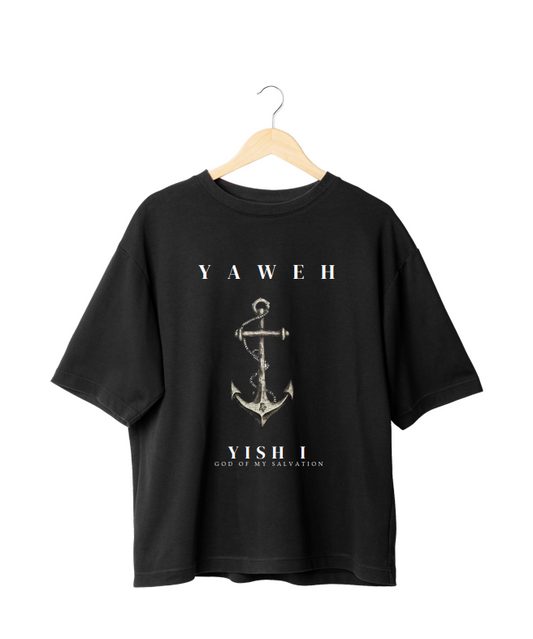 YAWEH "YISH I – God of My Salvation" Anchor Tee